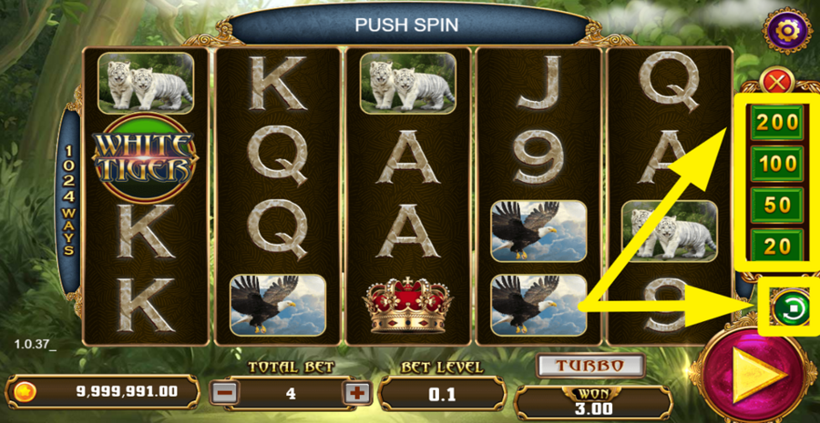 White Tiger Autoplay