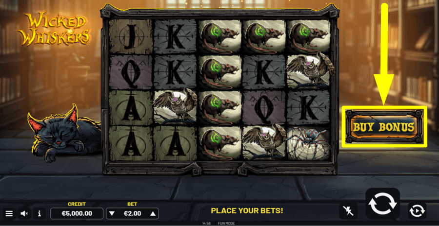 Wicked Whiskers Buy Feature