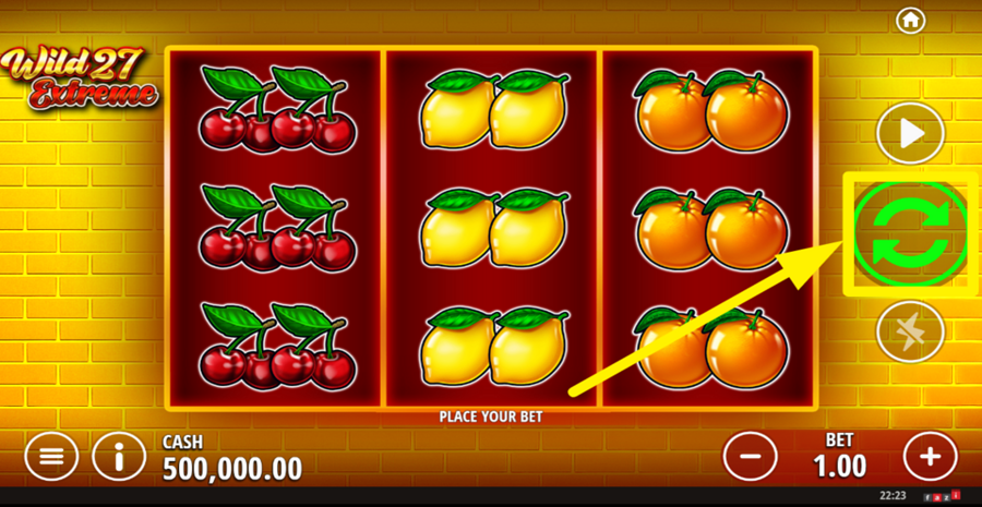 Wild 27 Extreme Spin