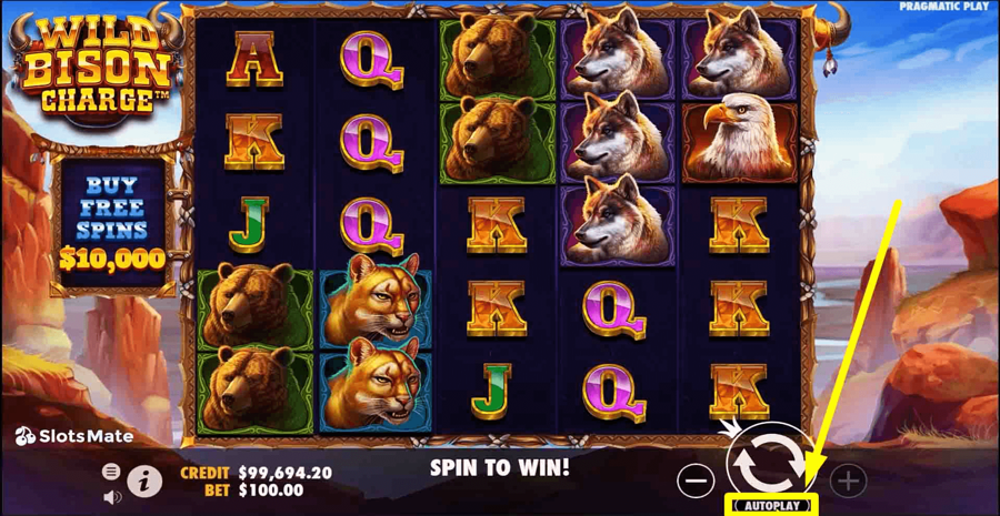 Wild Bison Charge Slot Review, Bonuses & Free Play (96.03% RTP)