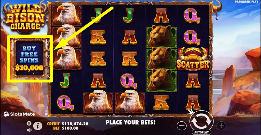 Wild Bison Charge Slot Review, Bonuses & Free Play (96.03% RTP)