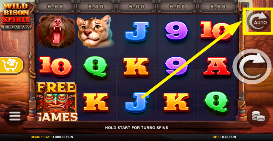 Wild Bison Spirit Hold And Win Autoplay