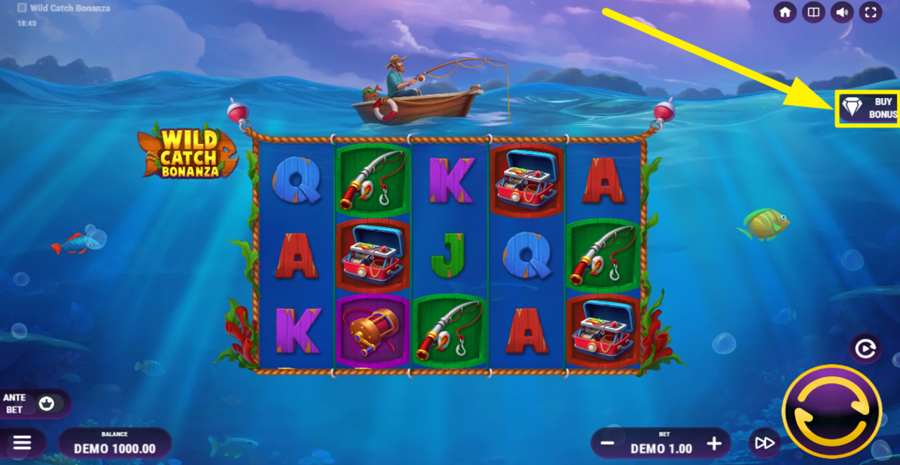 Wild Catch Bonanza Buy Bonus