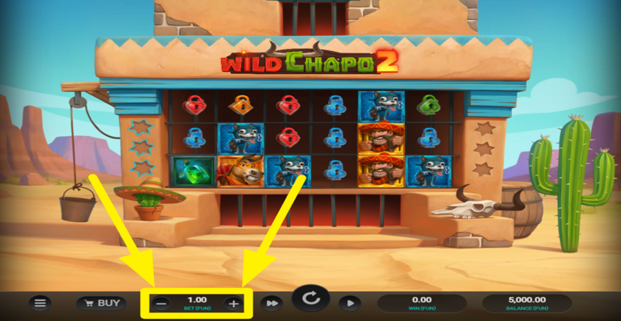 Wild Chapo 2 Adjust Bet