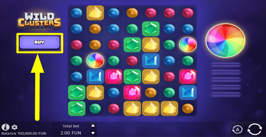 Wild Cluster Buy Feature