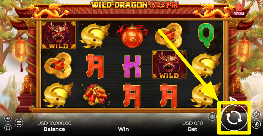 Wild Dragon Respin Spin