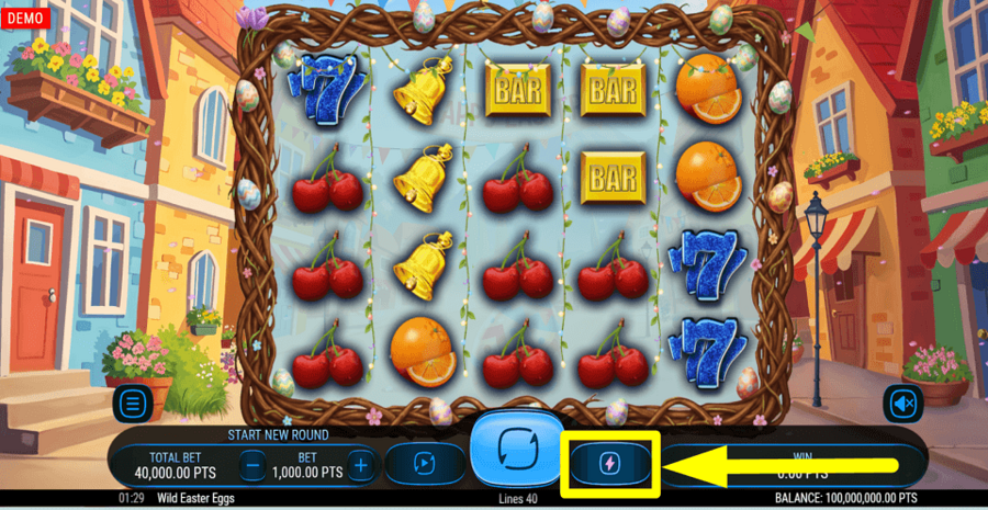 Wild Easter Eggs Turbo Feature