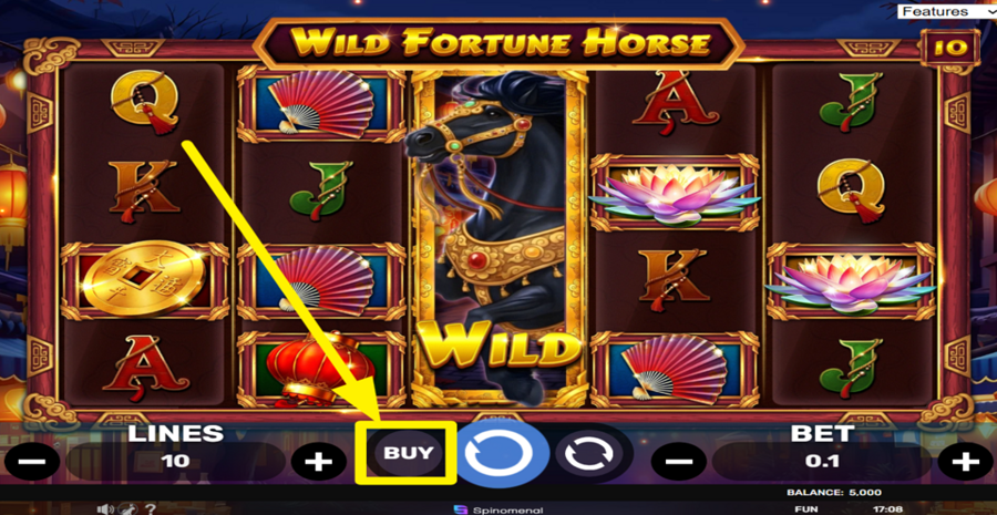 Wild Fortune Horse Buy Bonus