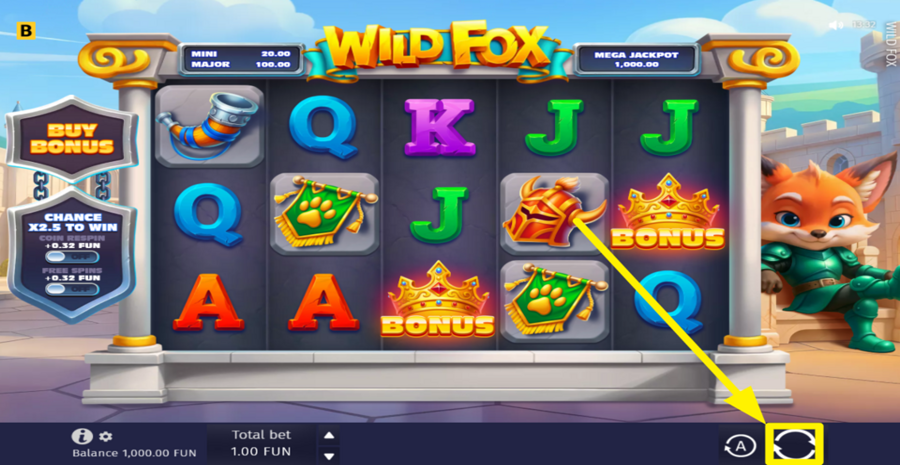 Wild Fox Spin