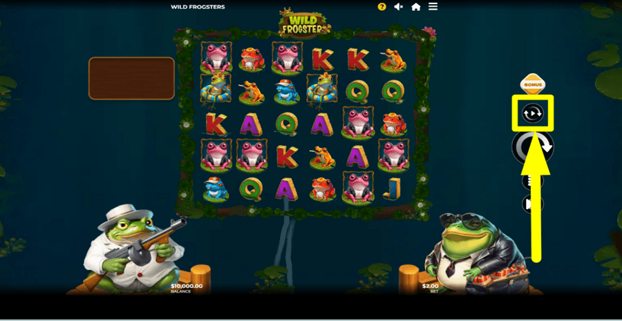 Wild Frogsters Autoplay Feature