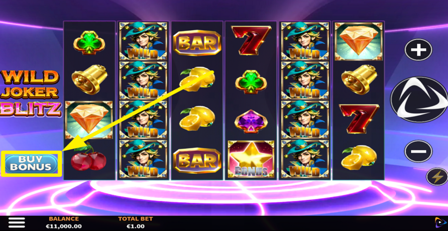Wild Joker Blitz Buy Bonus