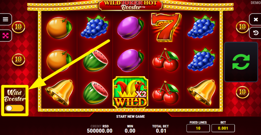 Wild Joker Hot Booster Wild Booster