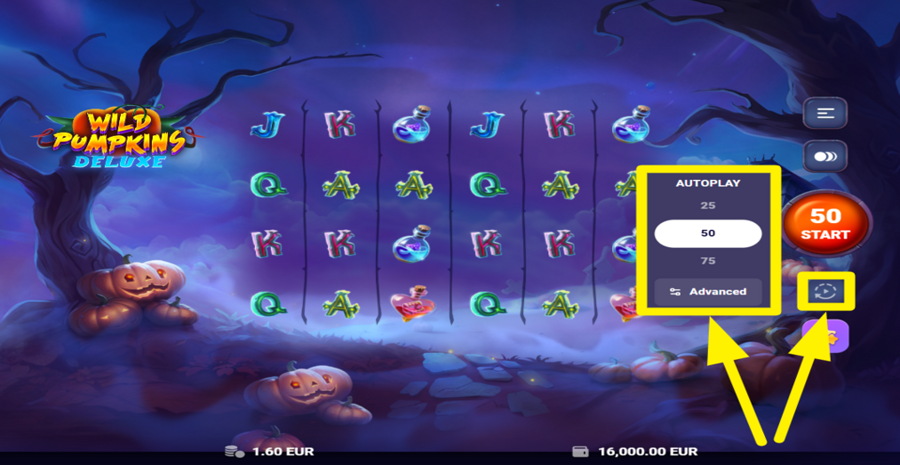 Wild Pumpkins Deluxe Autoplay
