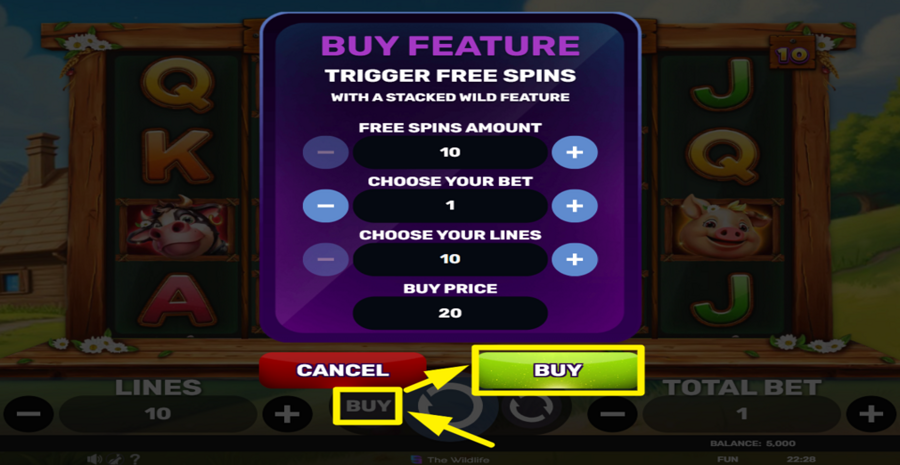 Wild Rush Bunny Buy Bonus