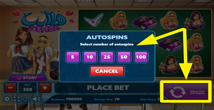 Wild School Autospin