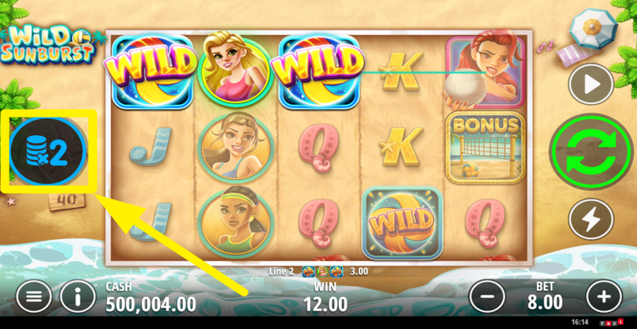 Wild Sunburst Gamble