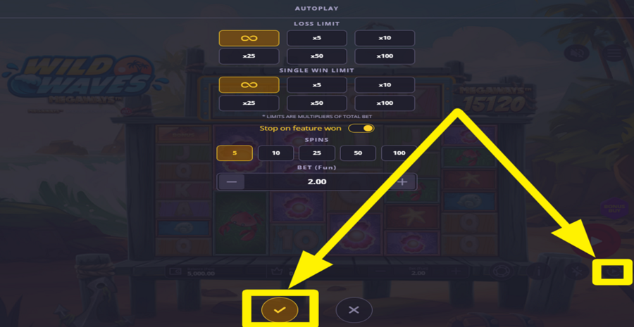 Wild Waves Megaways Autoplay