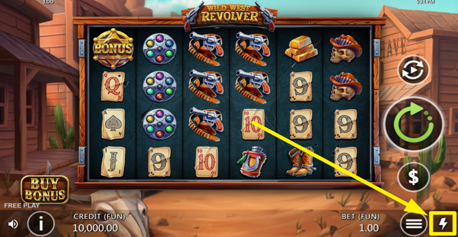 Wild West Revolver Turbo