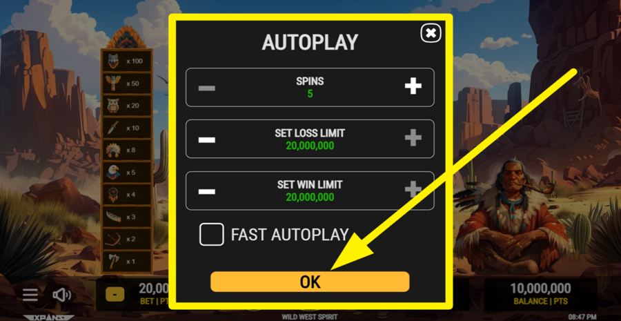 Wild West Spirit Autoplay