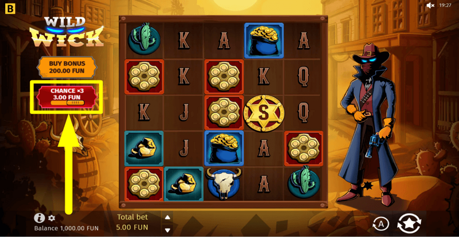 Wild Wick Chance Feature