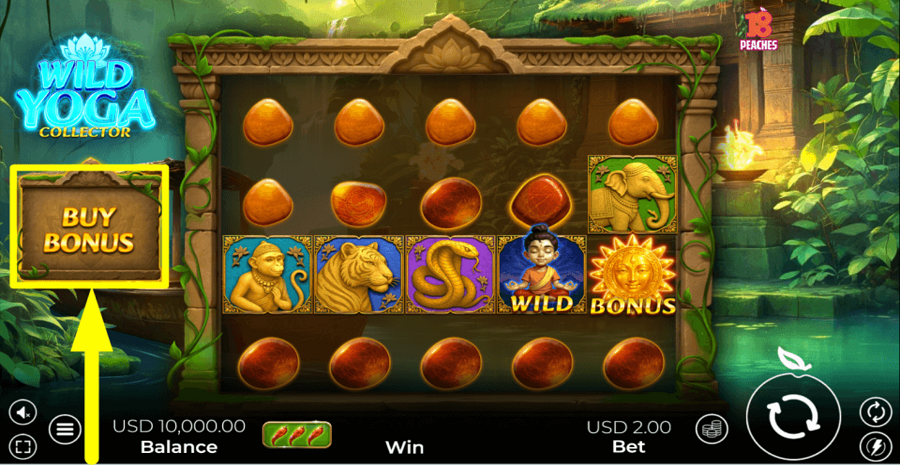 Wild Yoga Collector Buy Feature