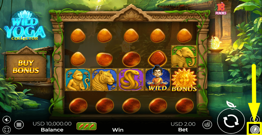 Wild Yoga Collector Turbo Feature