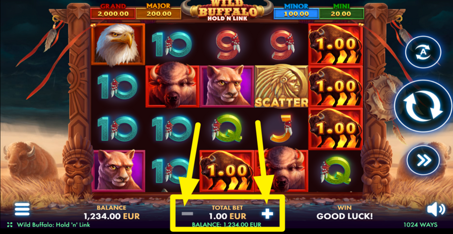 Wilf Buffalo Hold N Link Adjust Bet