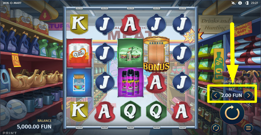 Win O Mart Bet Value