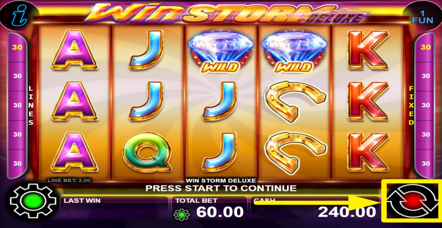 Win Storm Deluxe Spin