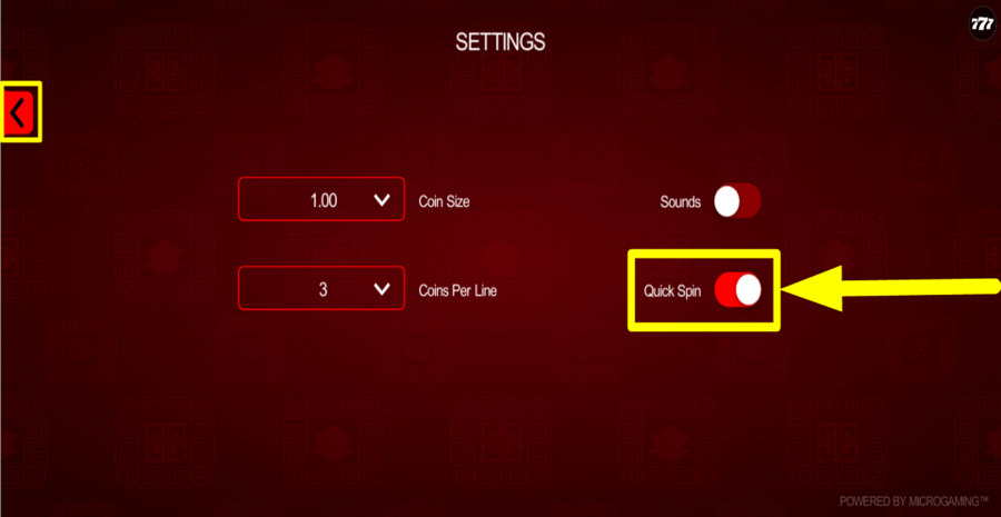 Win Sum Dim Sum Quick Spin Feature