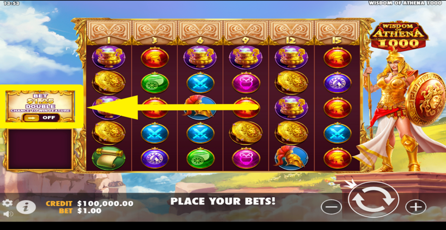 Wisdom Of Athena 1000 Ante Bet