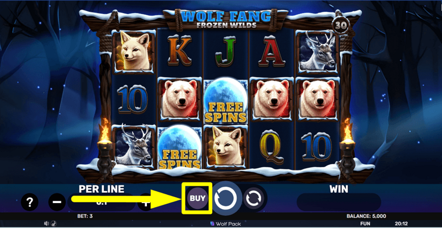 Wolf Fang Frozen Wilds Buy Feature