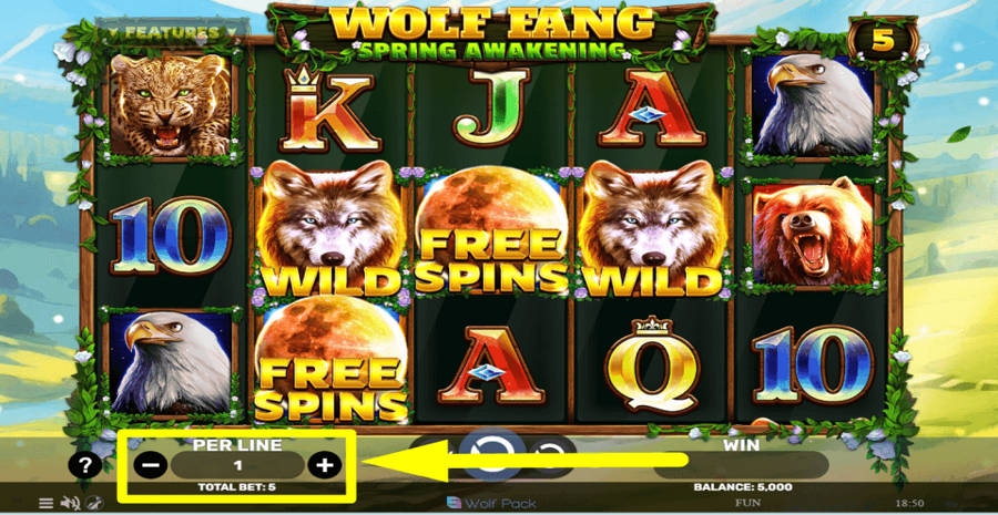 Wolf Fang Spring Awakening Bet Value