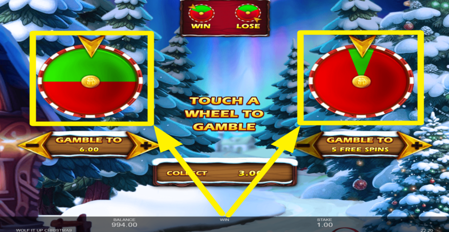 Wolf It Up Christmas Gamble