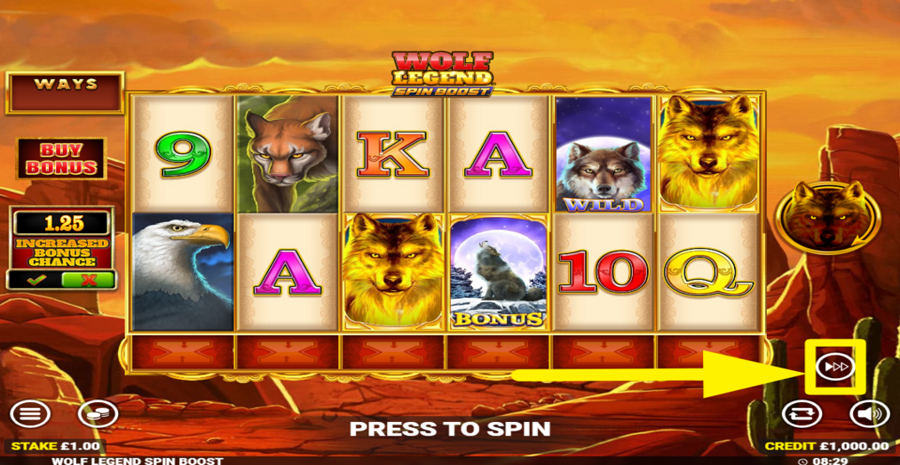 Wolf Legend Spin Boost Turbo