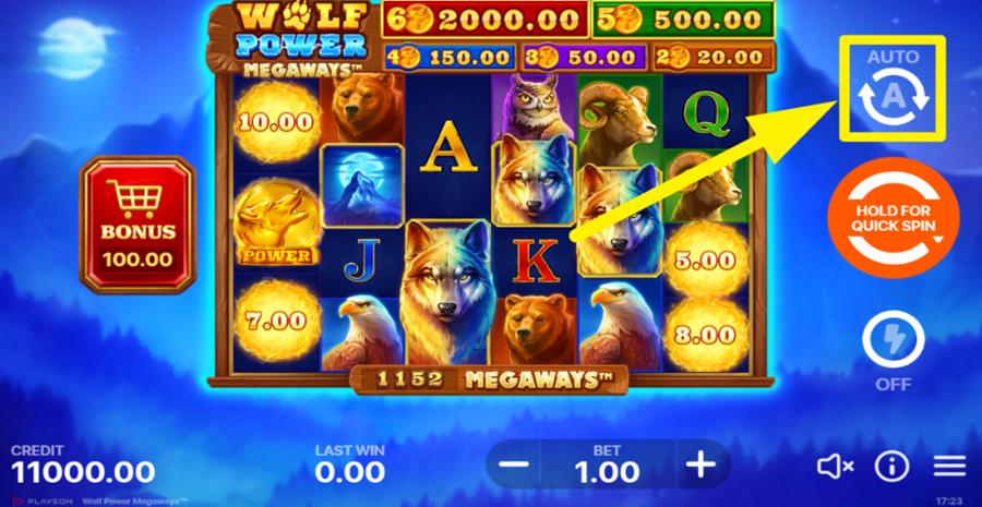 Wolf Power Megaways Autoplay