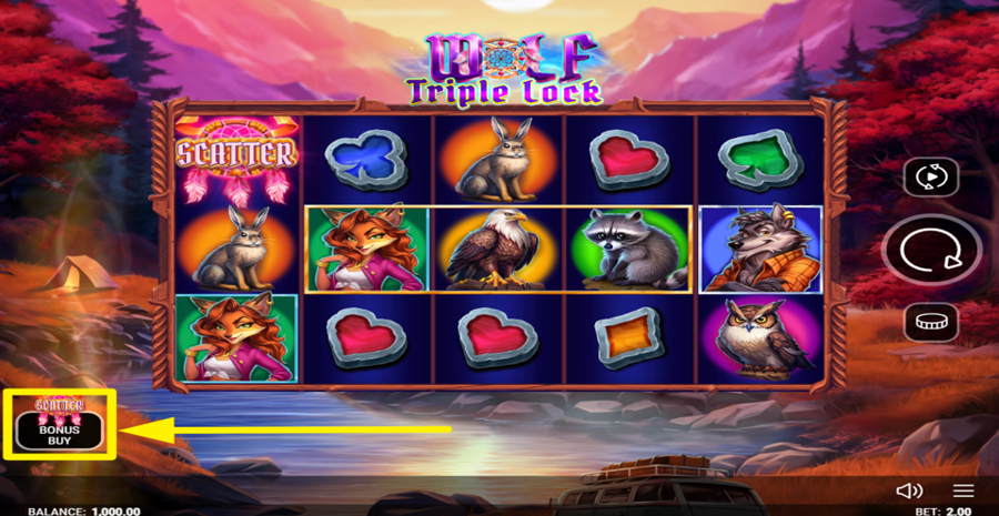 Wolf Triple Lock Buy Bonus