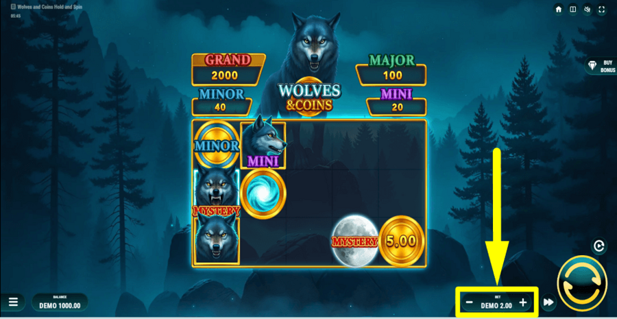 Wolves And Coins Bet Value