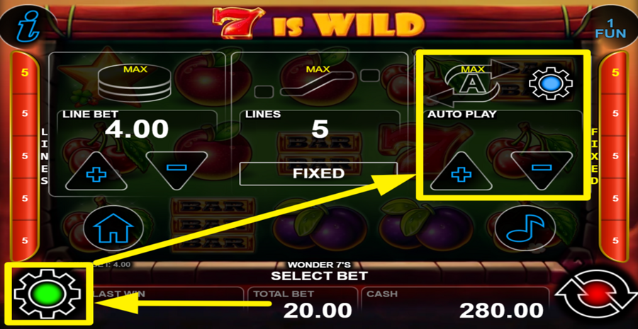 Wonder 7s Autoplay