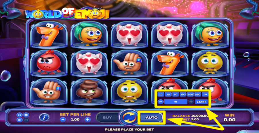 World Of Emoji Autoplay