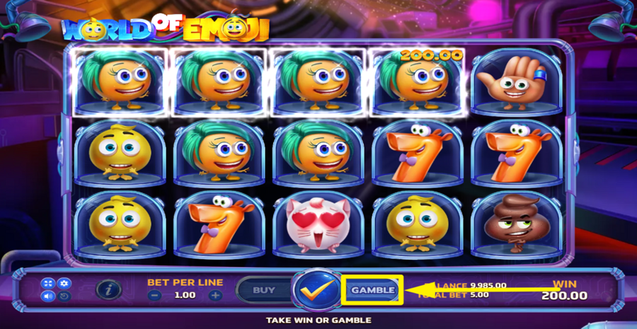 World Of Emoji Gamble