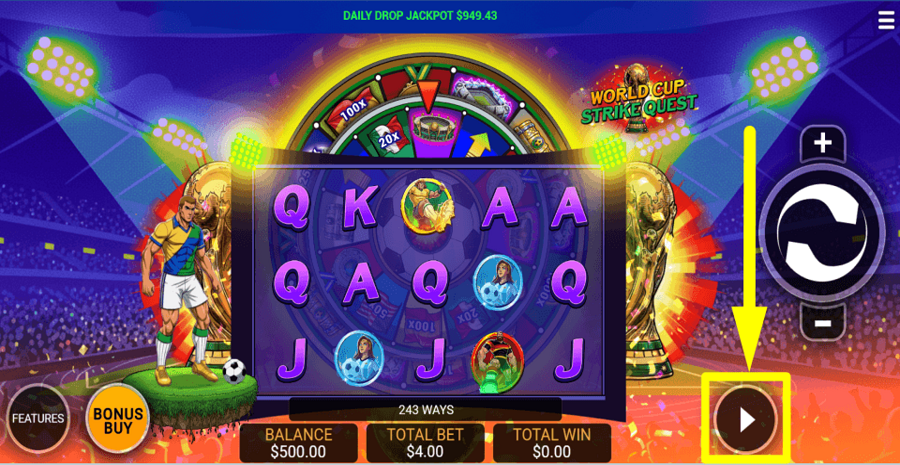 Worldcup Strike Quest Autoplay Feature