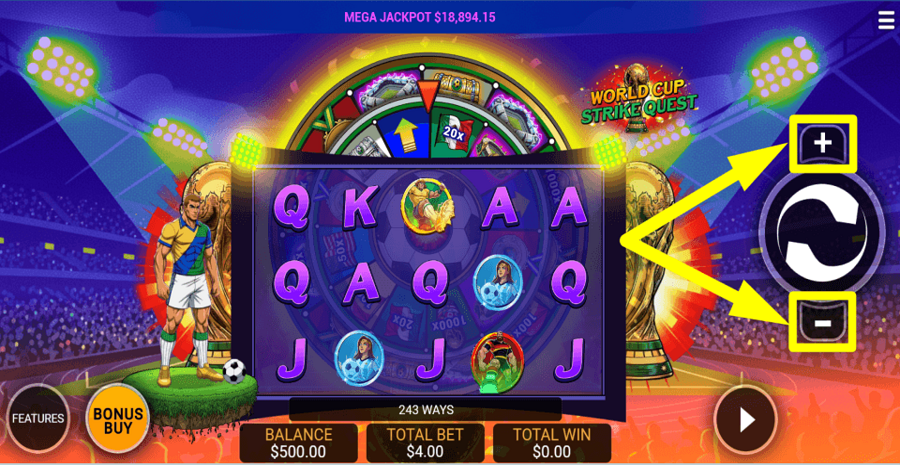 Worldcup Strike Quest Bet Value