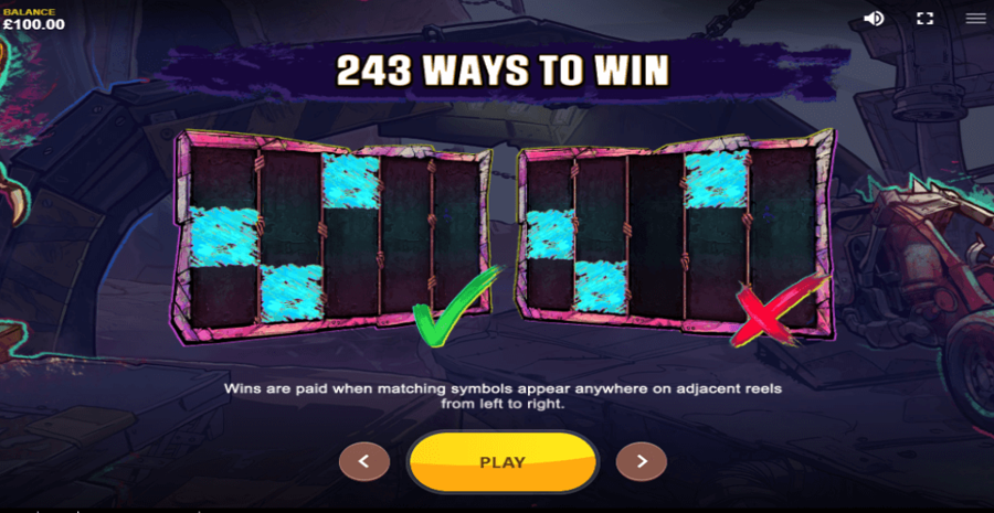 Wrigleys World Paylines