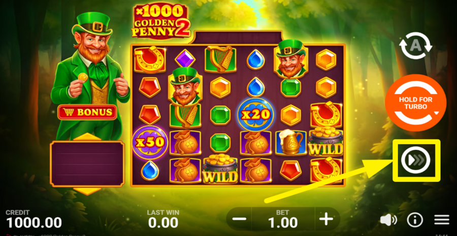 x1000 Golden Penny 2 Turbo