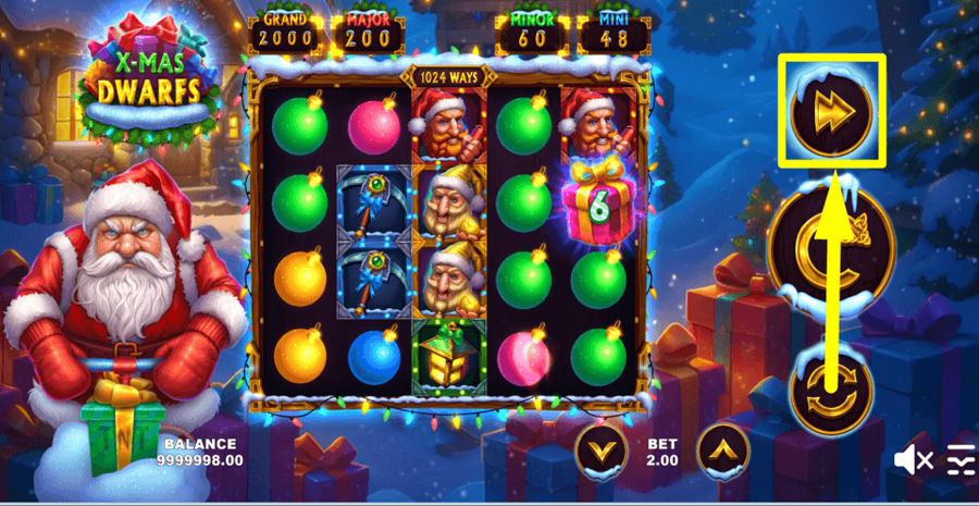 Xmas Dwarfs Turbo Feature