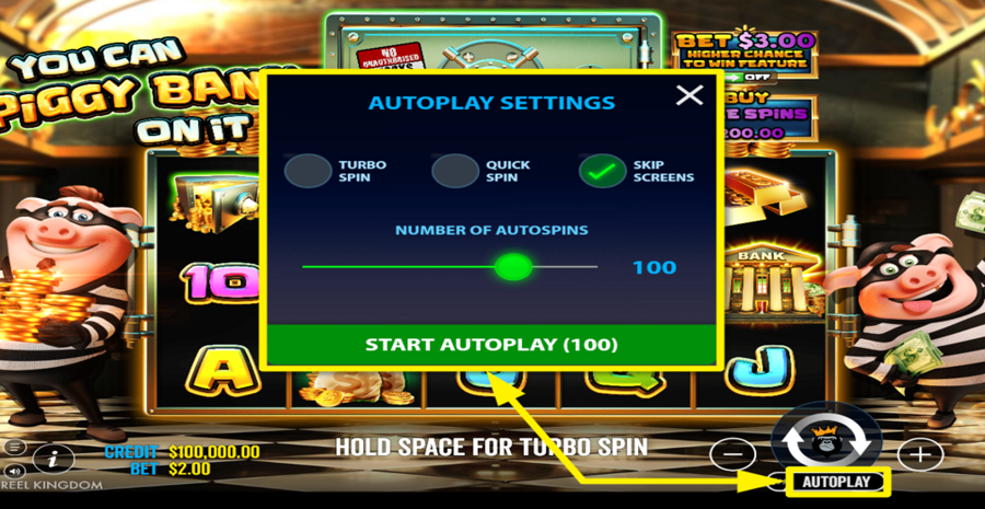 You Can Piggy Bank On It Autoplay