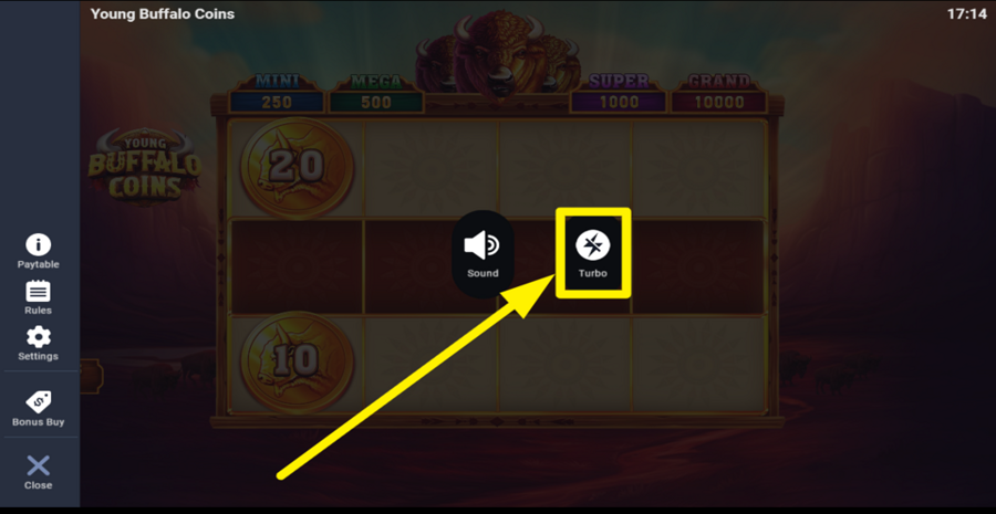 Young Buffalo Coins Turbo