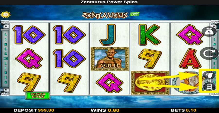 Zentaurus Power Spins Gamble