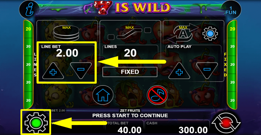 Zet Fruits Bet Value